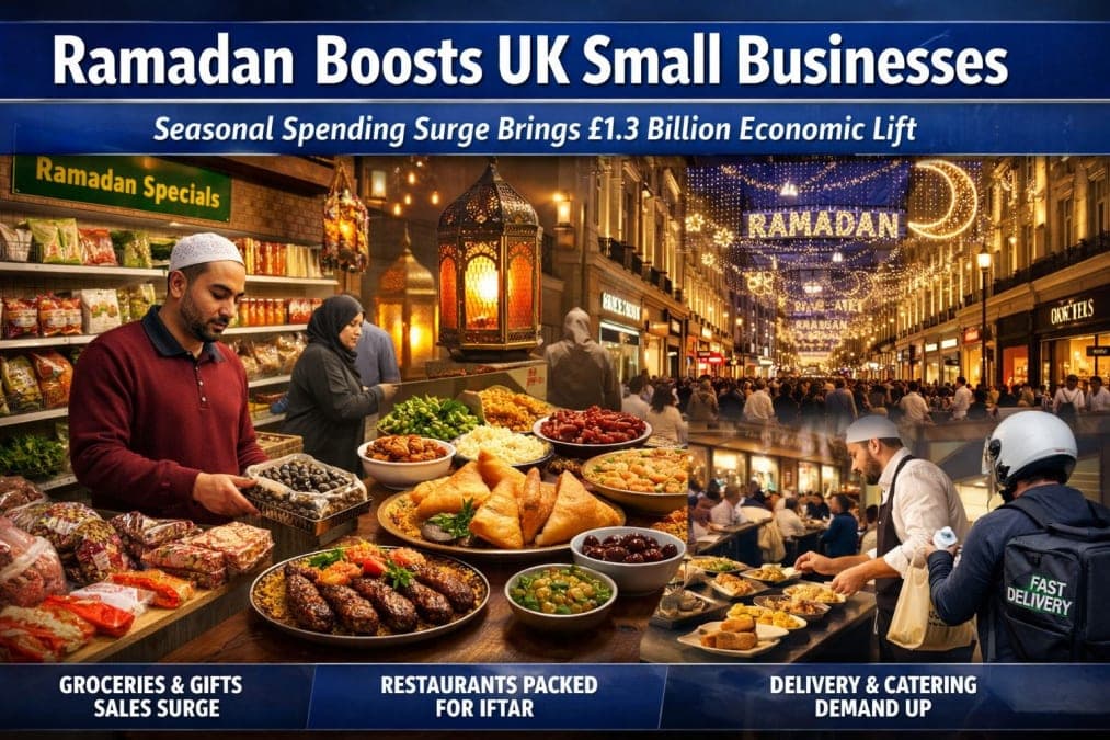 Ramadan spending gives seasonal boost to UK small businesses