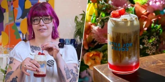 Viral Raspberry Danish Latte Shows How Small Coffee Shops Can Build Global Buzz